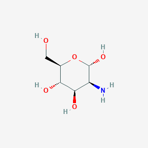 molecular formula C6H13NO5 B12715005 alpha-d-Mannosamine CAS No. 58381-21-8