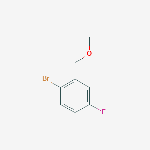 molecular formula C8H8BrFO B1271503 1-Bromo-4-fluoro-2-(methoxymethyl)benzene CAS No. 842167-67-3