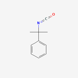 molecular formula C10H11NO B1271505 (2-Isocyanatopropan-2-yl)benzene CAS No. 4747-74-4