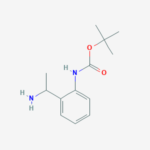 Tert-butyl N-[2-(1-aminoethyl)phenyl]carbamate