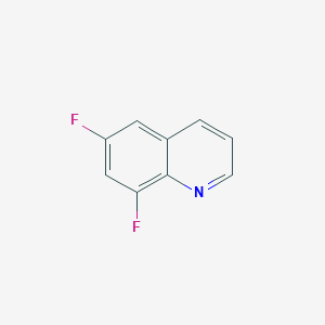 molecular formula C9H5F2N B127152 6,8-二氟喹啉 CAS No. 145241-75-4