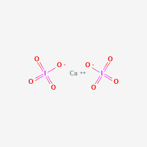 molecular formula CaI2O8 B12715432 Calcium periodate CAS No. 22700-17-0