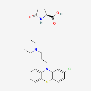 molecular formula C24H30ClN3O3S B12715473 Einecs 300-799-9 CAS No. 93963-56-5