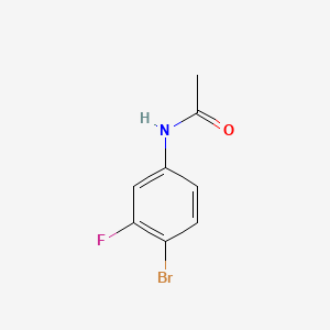 molecular formula C8H7BrFNO B1271549 4'-Bromo-3'-fluoroacetanilide CAS No. 351-30-4