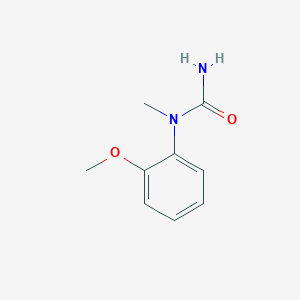 molecular formula C9H12N2O2 B12715755 Methyl-o-anisylurea CAS No. 858001-74-8