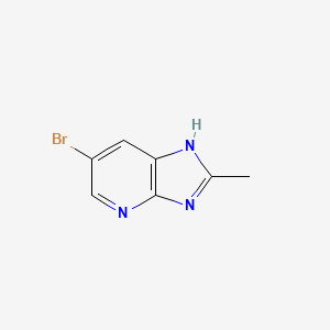 molecular formula C7H6BrN3 B1271578 6-Bromo-2-methyl-3H-imidazo[4,5-b]pyridine CAS No. 42869-47-6