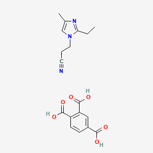molecular formula C18H19N3O6 B12716223 Einecs 256-388-9 CAS No. 49577-59-5