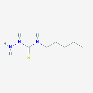 molecular formula C6H15N3S B1271631 N-戊基肼基碳硫酰胺 CAS No. 53347-39-0