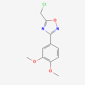 5-(Chloromethyl)-3-(3,4-dimethoxyphenyl)-1,2,4-oxadiazole