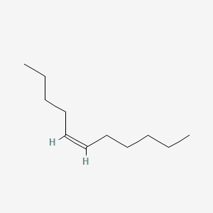 molecular formula C11H22 B12716460 (Z)-5-Undecene CAS No. 764-96-5