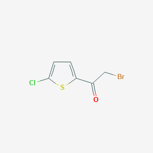molecular formula C6H4BrClOS B1271671 2-Bromo-1-(5-chlorothiophen-2-yl)ethanone CAS No. 57731-17-6