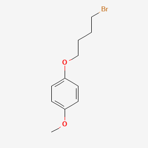 molecular formula C11H15BrO2 B1271672 1-(4-Bromobutoxy)-4-methoxybenzene CAS No. 2033-83-2