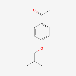 molecular formula C12H16O2 B1271673 1-(4-Isobutoxyphenyl)ethanone CAS No. 24242-97-5