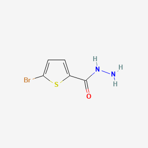 molecular formula C5H5BrN2OS B1271680 5-Bromothiophene-2-carbohydrazide CAS No. 98027-27-1