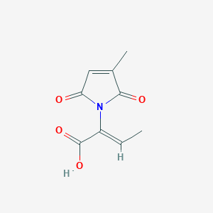 molecular formula C9H9NO4 B12716828 Pencolide CAS No. 61464-52-6