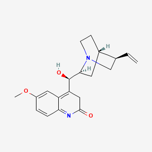 molecular formula C20H24N2O3 B12716963 2'-Oxoquinine CAS No. 36508-93-7