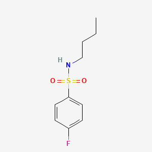 molecular formula C10H14FNO2S B1271710 N-butyl-4-fluorobenzenesulfonamide CAS No. 312-67-4