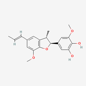 molecular formula C20H22O5 B12717277 Obovatifol CAS No. 214197-14-5