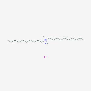 molecular formula C22H48IN B12717369 Didecyldimonium iodide CAS No. 2390-67-2