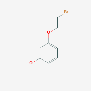 B1271738 1-(2-Bromoethoxy)-3-methoxybenzene CAS No. 3245-45-2