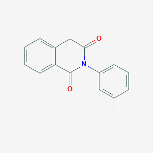 2-(3-methylphenyl)-1,2,3,4-tetrahydroisoquinoline-1,3-dione