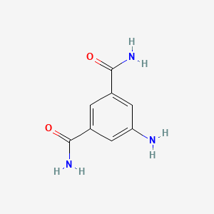 molecular formula C8H9N3O2 B1271749 5-Amino-isophthalamide CAS No. 28321-49-5