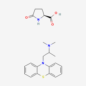 molecular formula C22H27N3O3S B12717554 Einecs 298-463-9 CAS No. 93804-85-4