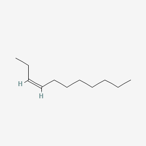 molecular formula C11H22 B12717597 cis-3-Undecene CAS No. 821-97-6