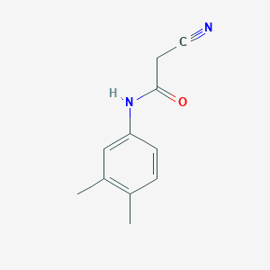 2-cyano-N-(3,4-dimethylphenyl)acetamide