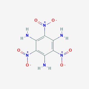 molecular formula C6H6N6O6 B127177 s-Triaminotrinitrobenzene CAS No. 3058-38-6