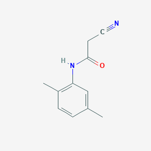 molecular formula C11H12N2O B1271777 2-cyano-N-(2,5-dimethylphenyl)acetamide CAS No. 87165-31-9