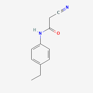 2-cyano-N-(4-ethylphenyl)acetamide