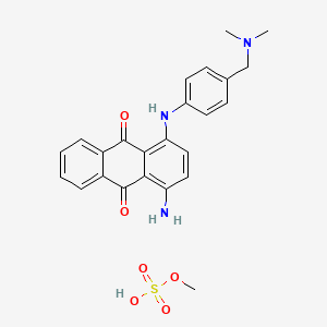 molecular formula C24H25N3O6S B12718351 Einecs 286-611-5 CAS No. 85283-83-6