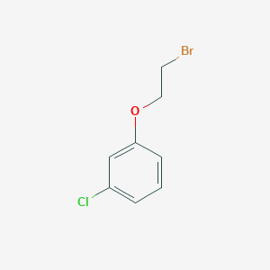 molecular formula C8H8BrClO B1271838 1-(2-Bromoethoxy)-3-chlorobenzene CAS No. 6487-84-9