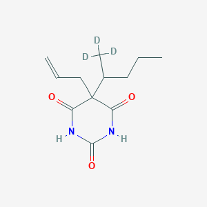 molecular formula C12H18N2O3 B12718503 Secobarbital, (1-methyl-d3)- CAS No. 1246818-38-1