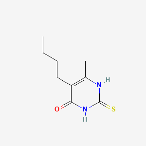 molecular formula C9H14N2OS B1271861 5-butyl-2-mercapto-6-methylpyrimidin-4-ol CAS No. 29113-41-5