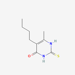 molecular formula C9H14N2OS B1271861 5-Butyl-6-methyl-2-thiouracil CAS No. 29113-41-5
