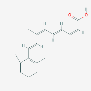 molecular formula C20H28O2 B127187 9,13-Di-cis-retinoic acid CAS No. 5352-74-9