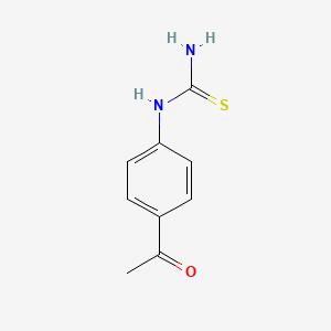 molecular formula C9H10N2OS B1271874 (4-Acetylphenyl)thiourea CAS No. 71680-92-7
