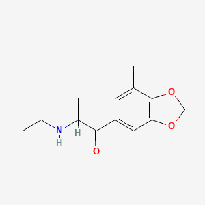 molecular formula C13H17NO3 B12718827 5-Methylethylone CAS No. 1364933-82-3