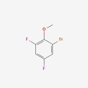molecular formula C7H5BrF2O B1271887 2-溴-4,6-二氟苯甲醚 CAS No. 202865-59-6