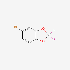 molecular formula C7H3BrF2O2 B1271888 5-Bromo-2,2-difluoro-1,3-benzodioxole CAS No. 33070-32-5