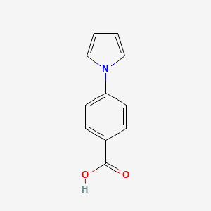molecular formula C11H9NO2 B1271894 4-(1H-Pyrrol-1-yl)benzoic acid CAS No. 22106-33-8