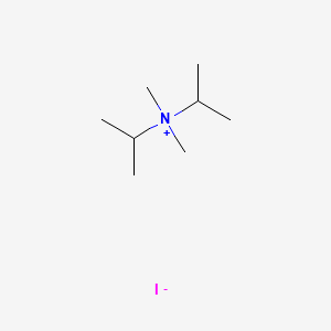 molecular formula C8H20IN B12718984 Diisopropyldimethylammonium iodide CAS No. 114328-73-3