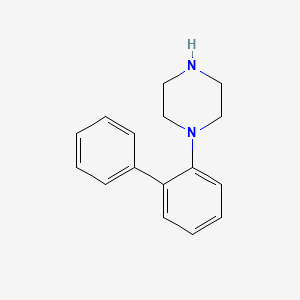 molecular formula C16H18N2 B1271899 1-(Biphenyl-2-yl) piperazine CAS No. 180698-18-4