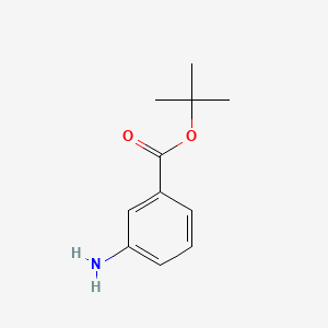 molecular formula C11H15NO2 B1271901 tert-Butyl 3-aminobenzoate CAS No. 92146-82-2