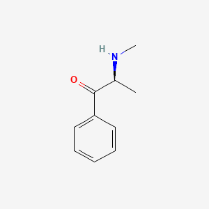 molecular formula C10H13NO B12719017 (-)-Methcathinone CAS No. 112117-24-5