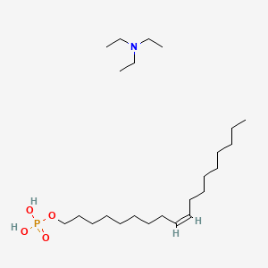 molecular formula C24H52NO4P B12719040 Oleyl hydrogen phosphate, triethylamine salt CAS No. 68439-28-1