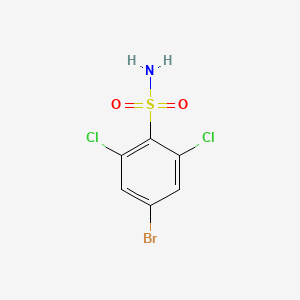 molecular formula C6H4BrCl2NO2S B1271905 4-Bromo-2,6-dichlorobenzenesulfonamide CAS No. 351003-55-9
