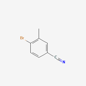 molecular formula C8H6BrN B1271910 4-Bromo-3-methylbenzonitrile CAS No. 41963-20-6